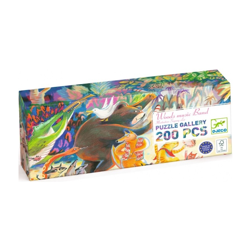 Acheter puzzle Djeco Gallery Woods music Band