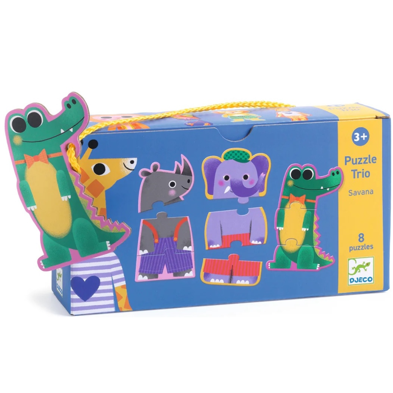 Acheter puzzle Djeco Trio Savana