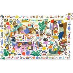Acheter puzzle Djeco Observation La fête d'anniversaire