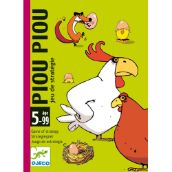 Acheter jeu de cartes Djeco Piou Piou