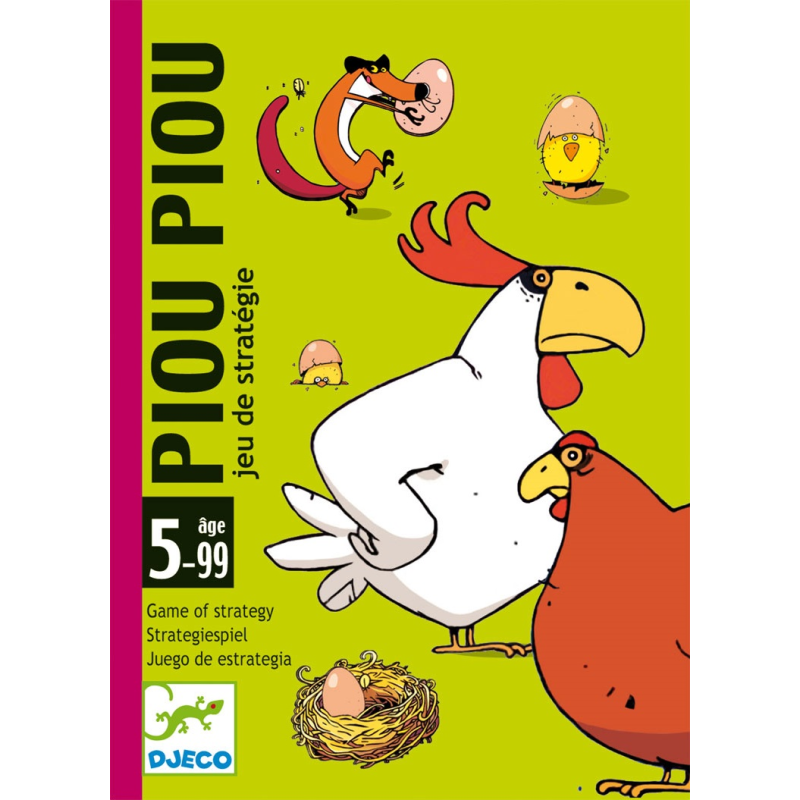 Acheter jeu de cartes Djeco Piou Piou