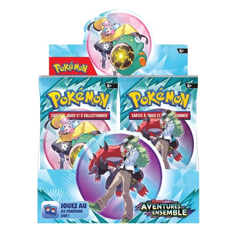 Acheter Pokemon Display 36 Boosters EV09 Aventures Ensemble