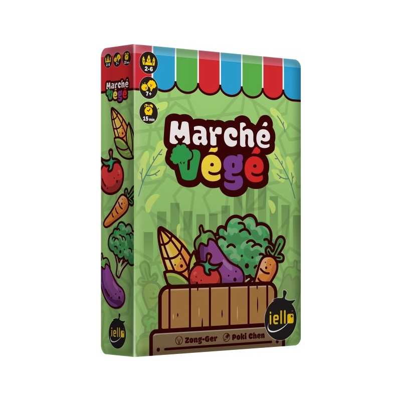 Acheter le jeu de cartes Iello Marché Végé