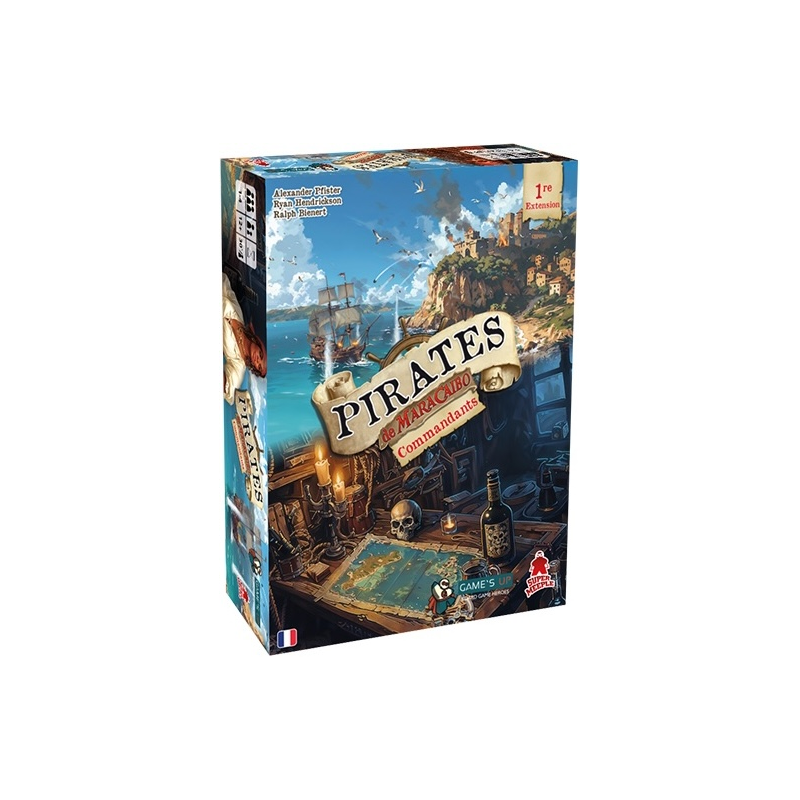Acheter jeu de société Pirates de Maracaibo Commandants Super Meeple