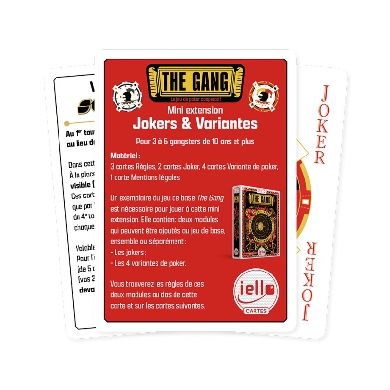 achetez le jeu the gang Mini Extension iello
