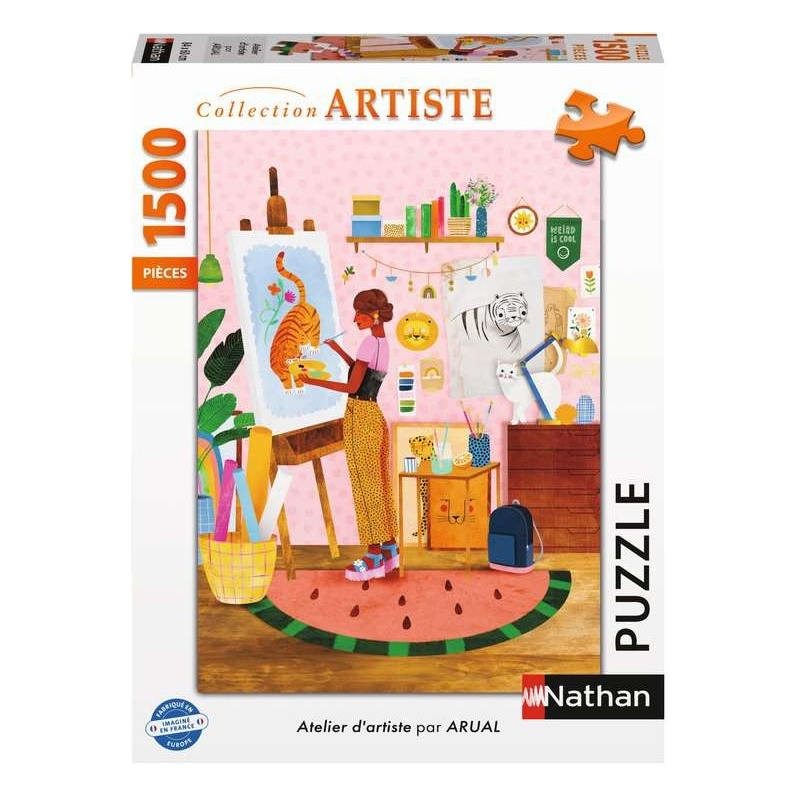 Acheter un puzzle 1500 pièces Nathan