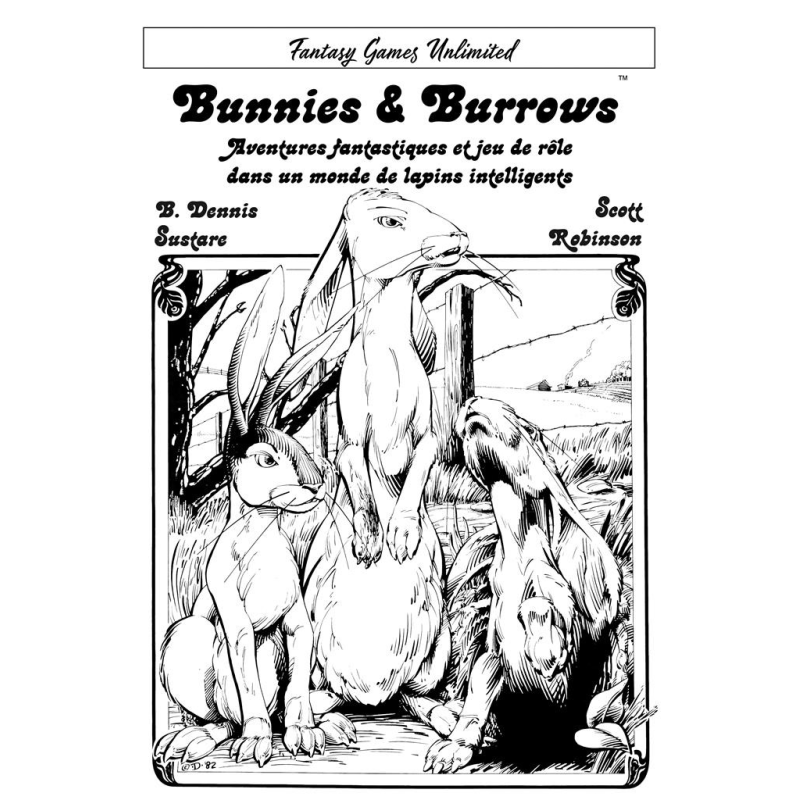 Acheter le jeu de rôles Bunnies & Burrows Le Plumier des Chimères