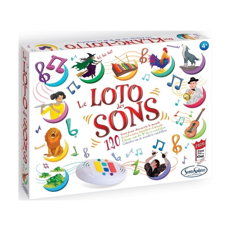 Acheter le jeu de société Le Loto des Sons SentoSphère