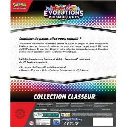 Acheter un Coffret portfolio Pokemon Evolutions prismatiques EV8.5