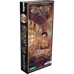 Dixit 8 Harmonies est une extension et comprend 84 nouvelles cartes.