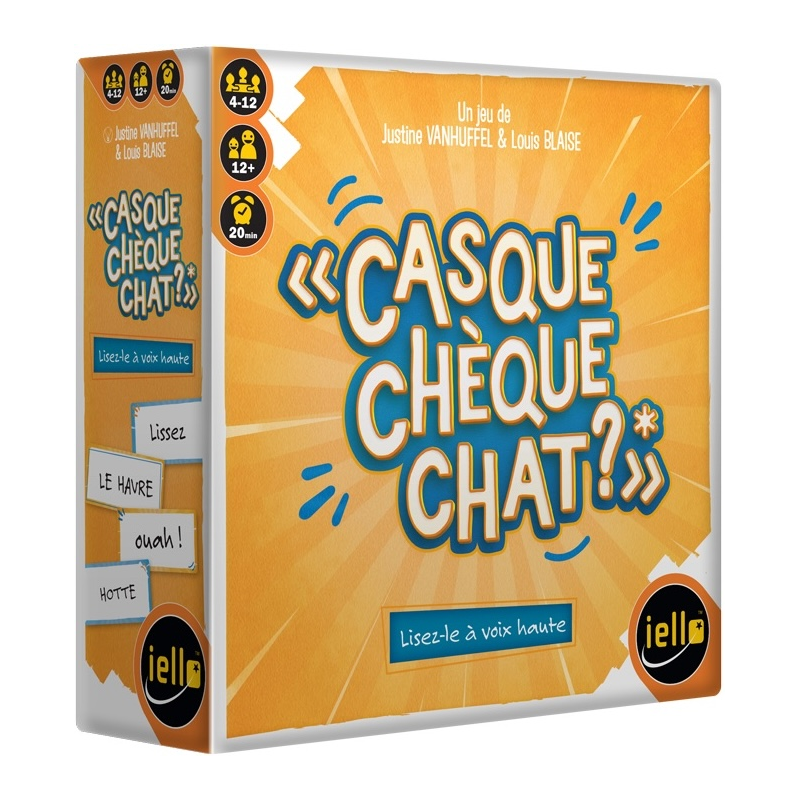 Acheter le jeu de société Casque Chèque Chat ? iello