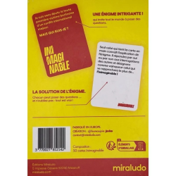Acheter le jeu de société Inimaginable Miraludo