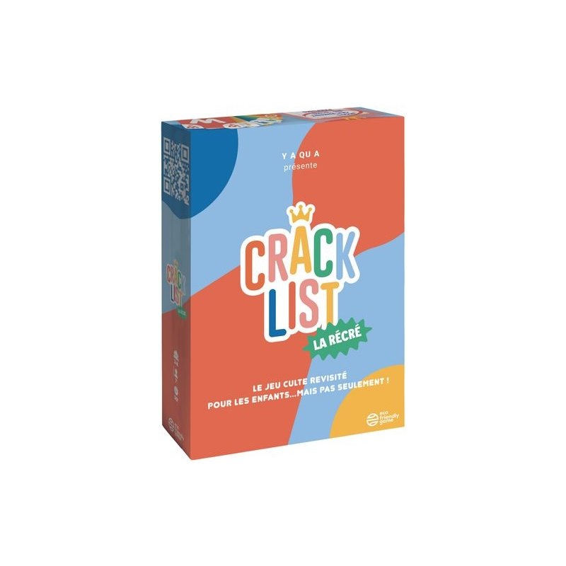 Acheter le jeu de société Crack List La Récré