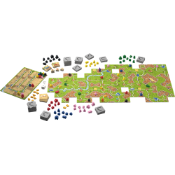 Carcassonne Big Box comprend le jeu de base et onze extensions.