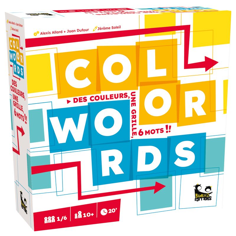 Acheter le jeu de société Color Words Bankiiiz éditions
