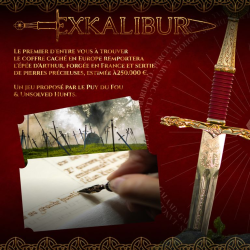 Acheter le jeu Excalibur la chasse au trésor la plus épique du monde