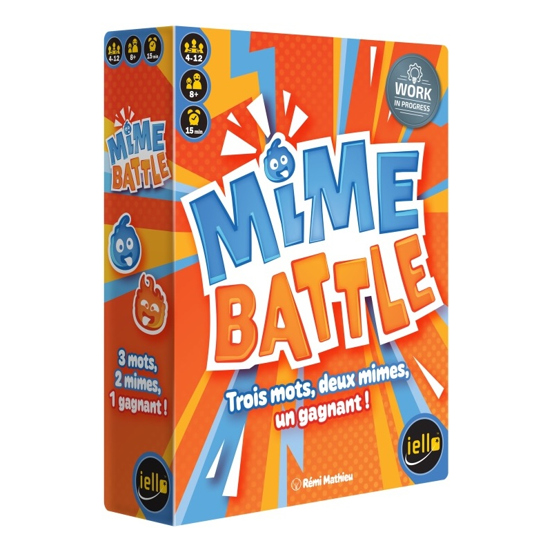 Acheter le jeu de société Mime Battle Iello