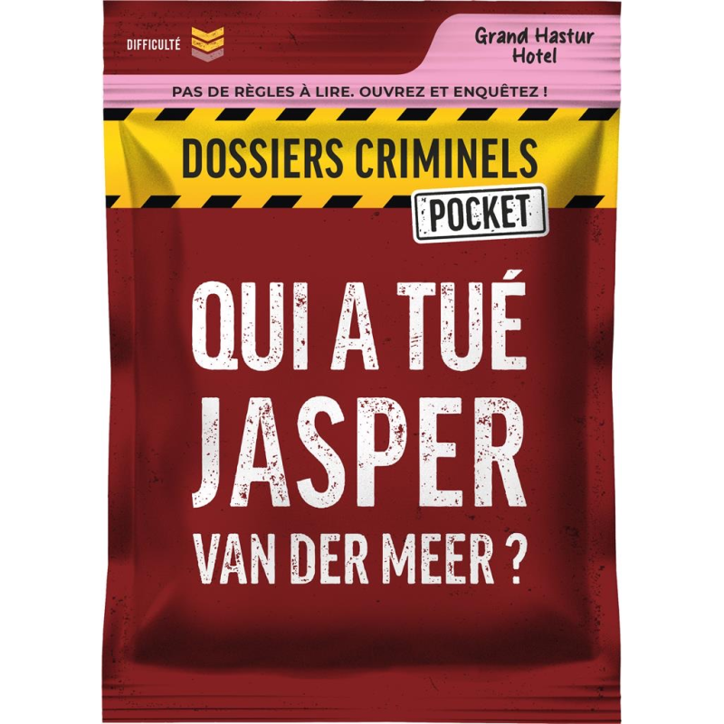 Acheter le jeu de société dossiers Criminels Pocket