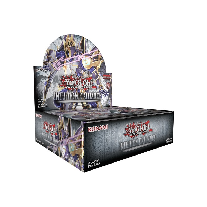 Acheter un Display booster de cartes Yu-gi-oh ! Intuition Alliance