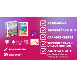 Acheter le jeu de société 15 jours en France Collective Adventure