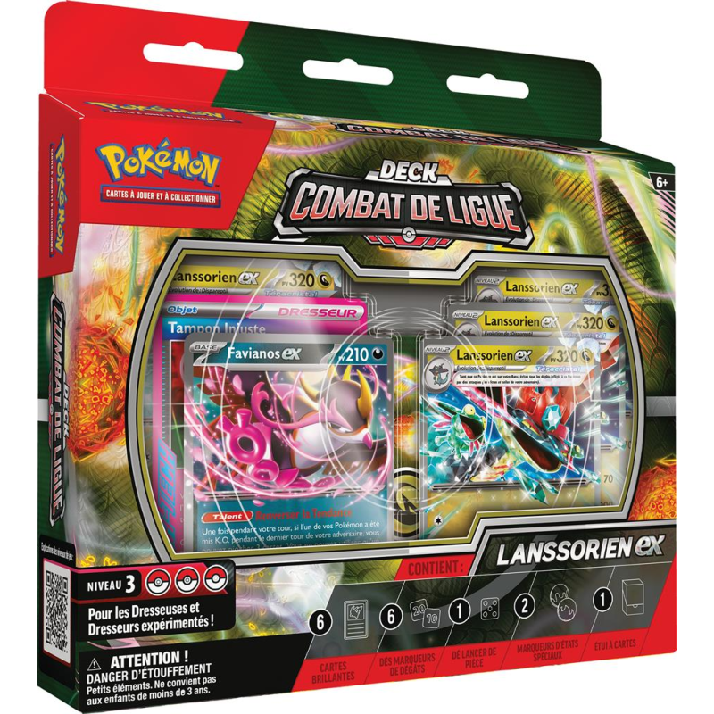 Acheter deck Pokémon Combat de Ligue Lanssorien-Ex