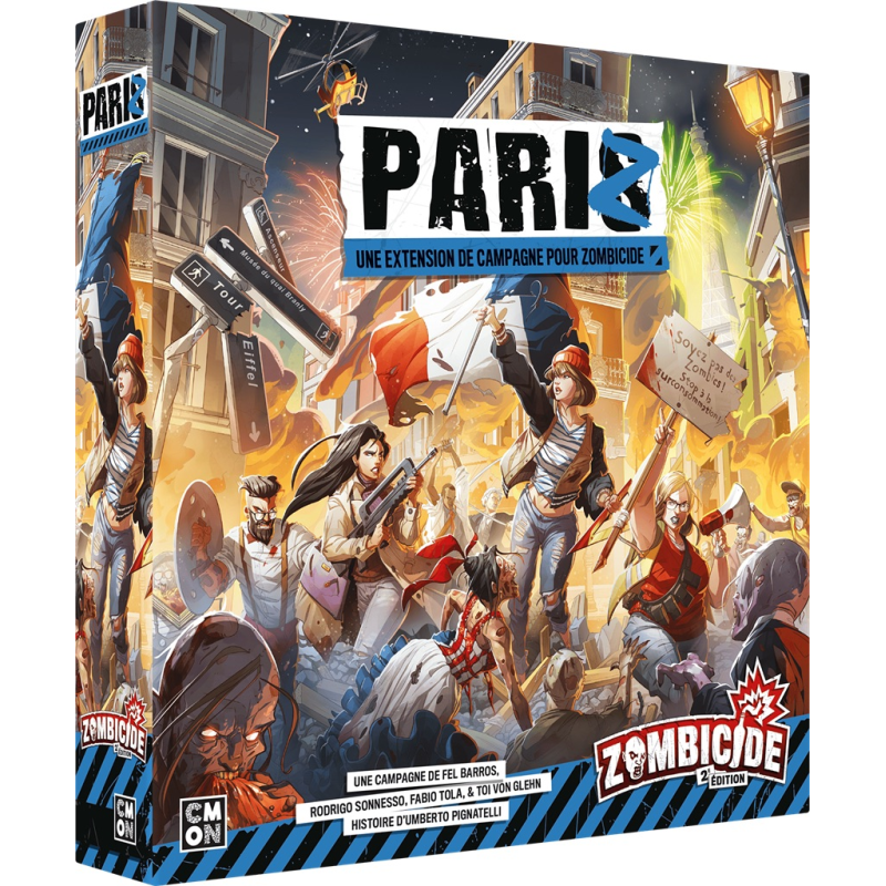Acheter jeu de société Zombicide (Saison 1) - 2ème Edition : PariZ