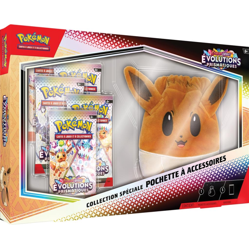 Acheter un Coffret Accessoires Pokemon Evolutions prismatiques EV8.5
