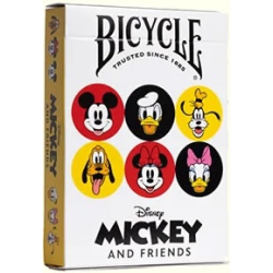 Jeu de 54 cartes bicycle Disney Mickey & Friends
