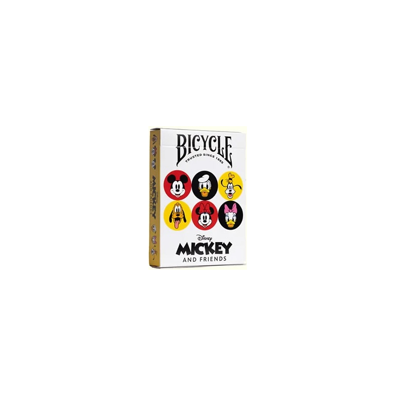 Jeu de 54 cartes bicycle Disney Mickey & Friends