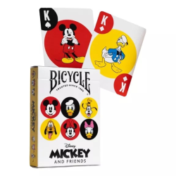 Jeu de 54 cartes bicycle Disney Mickey & Friends