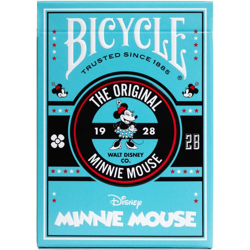Jeu de 54 cartes bicycle Disney Minnie Mouse