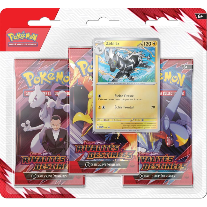 Acheter Pokemon Tripack EV10 Rivalités Destinées
