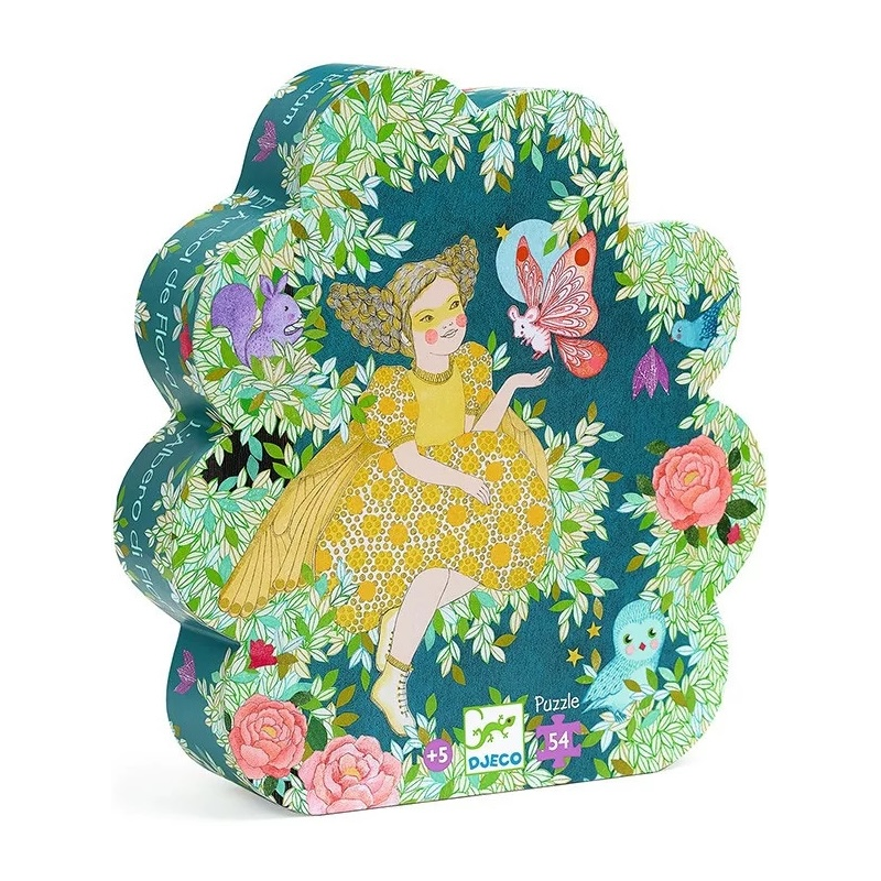 Acheter puzzle enfant Djeco silhouette L'Arbre de Flora
