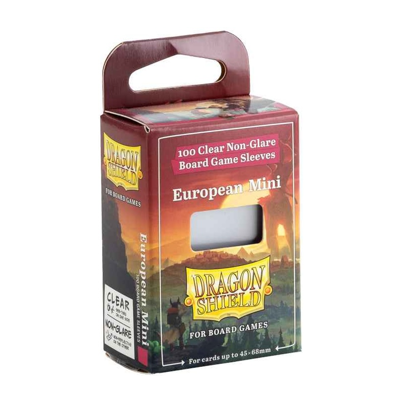 Acheter paquet de 100 protèges cartes Dragon Shield European Mini