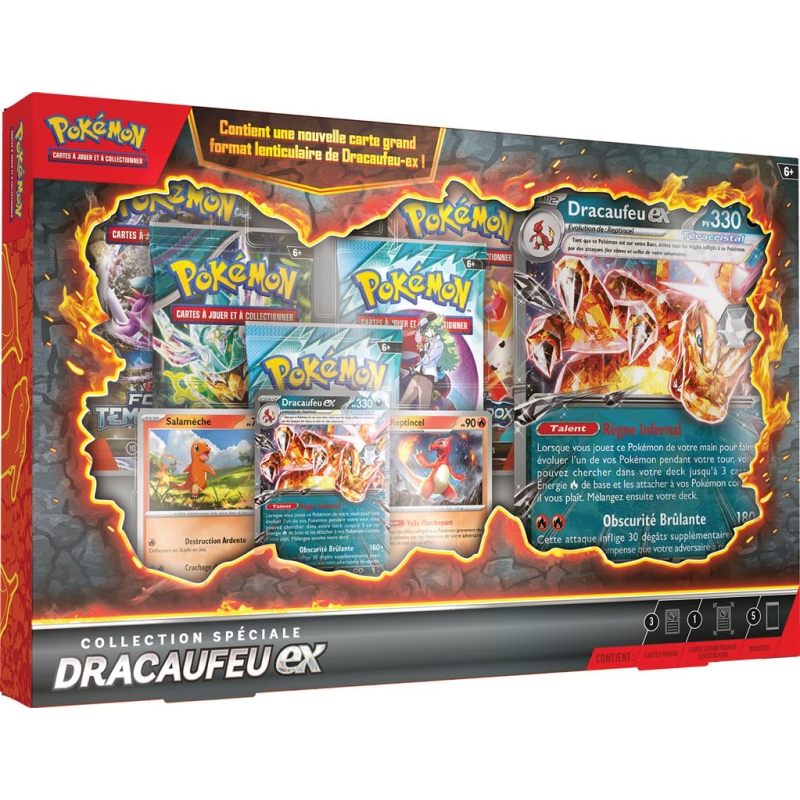 Acheter Coffret Pokémon Dracaufeu‑ex Collection Spéciale
