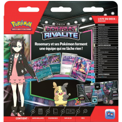 Acheter un Deck de Combat Rivalité Pokémon Rosemary Pierre