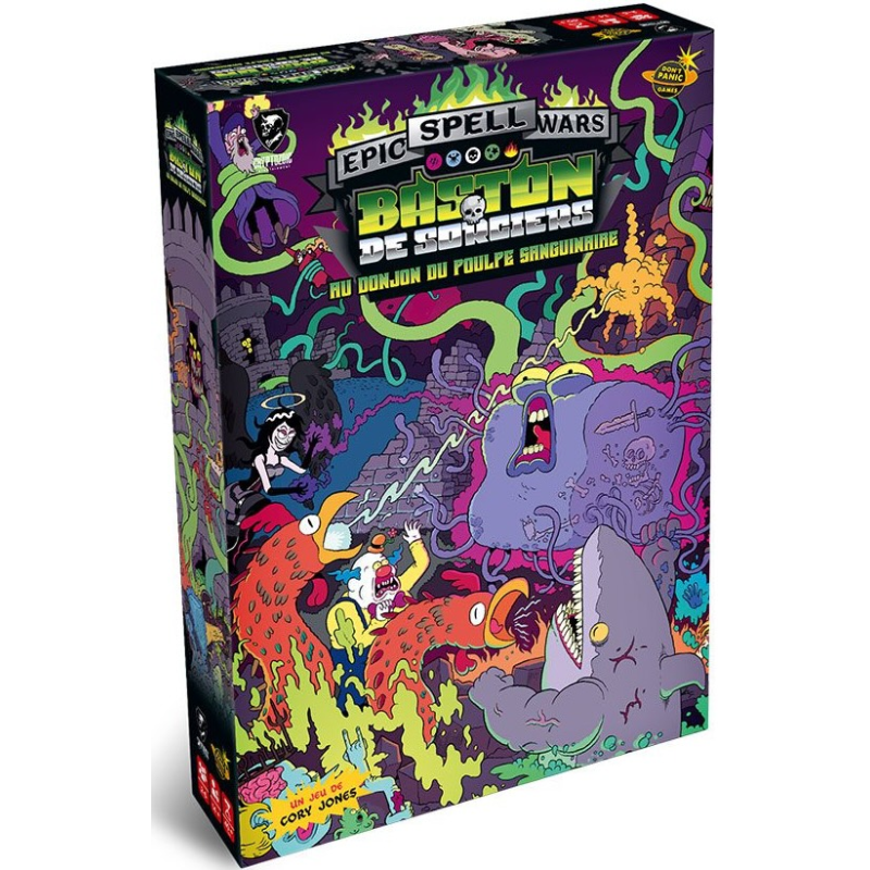 Acheter jeu Epic Spell Wars Baston Sorciers Donjon Poulpe Sanguinaire