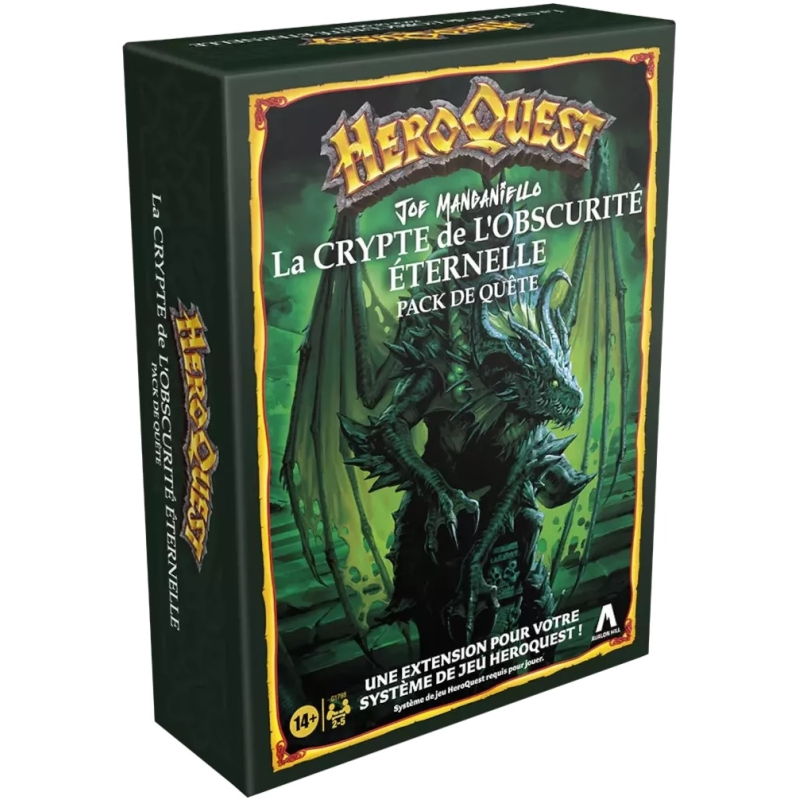 Acheter jeu Heroquest Extension Crypte De L'obscurité Éternelle