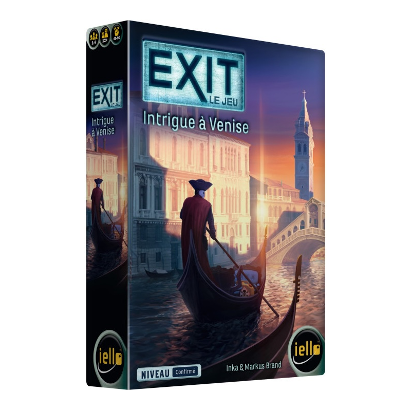 Acheter le jeu de société Exit Intrigue à Venise Iello
