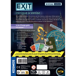 Acheter le jeu de société Exit Intrigue à Venise Iello