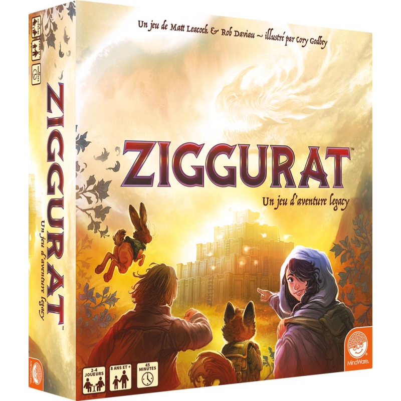 Acheter le jeu de société Ziggurat Mindware