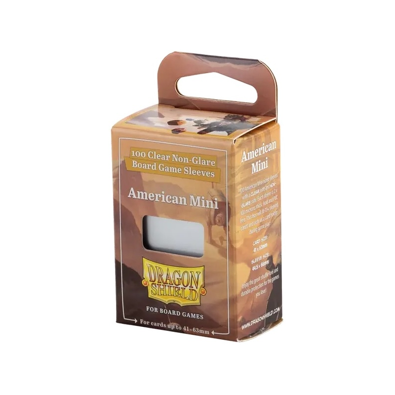 Acheter paquet de 100 protèges cartes Dragon Shield American Mini