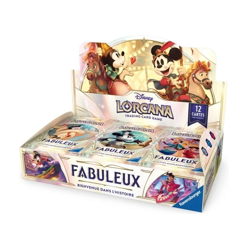 Acheter un Display de boosters Disney Lorcana en Français Ravensburger