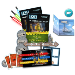 Acheter le jeu de société Exit calendrier de l'Avant 2025 Iello