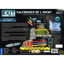 Acheter le jeu de société Exit calendrier de l'Avant 2025 Iello
