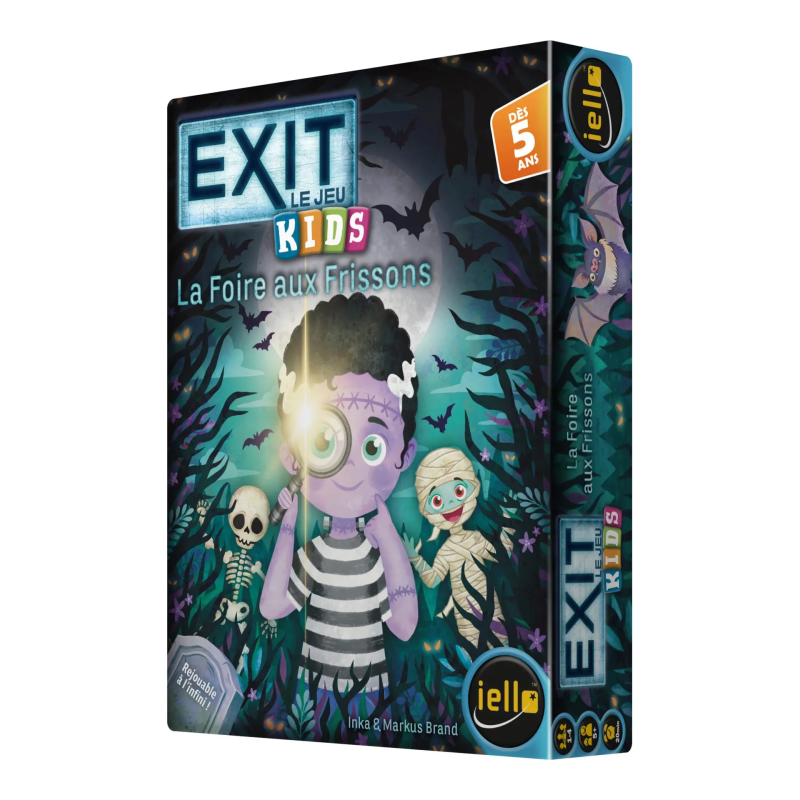 Acheter le jeu de société Exit Kids - La Foire aux Frissons Iello