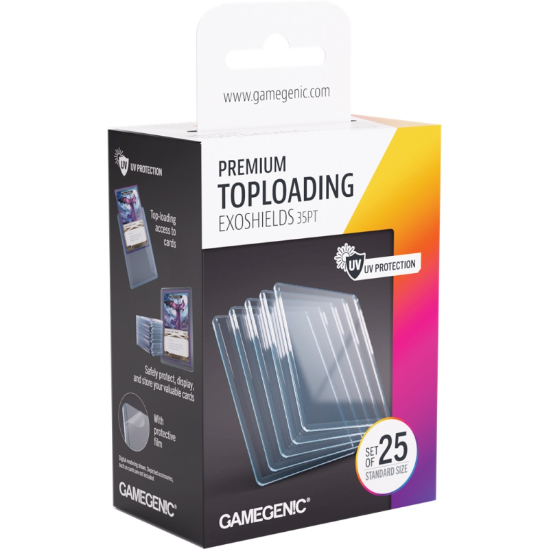 Acheter un paquet de 25 top loader Gamegenic
