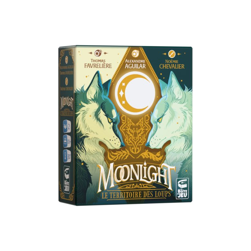Acheter jeu société Moonlight le Territoire des Loups la boite de jeu