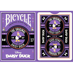 Jeu de 54 cartes bicycle Disney Daisy Duck