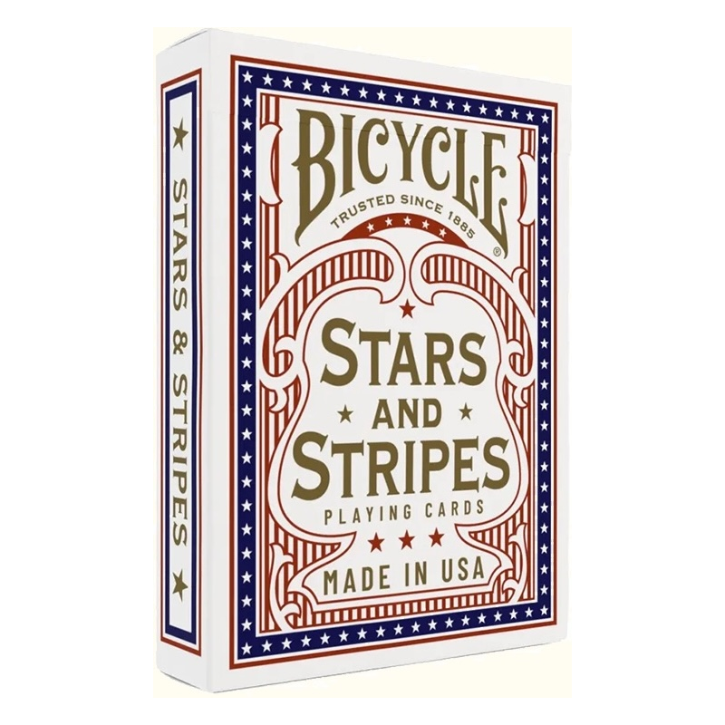 Jeu de 54 cartes bicycle Stars and Stripes